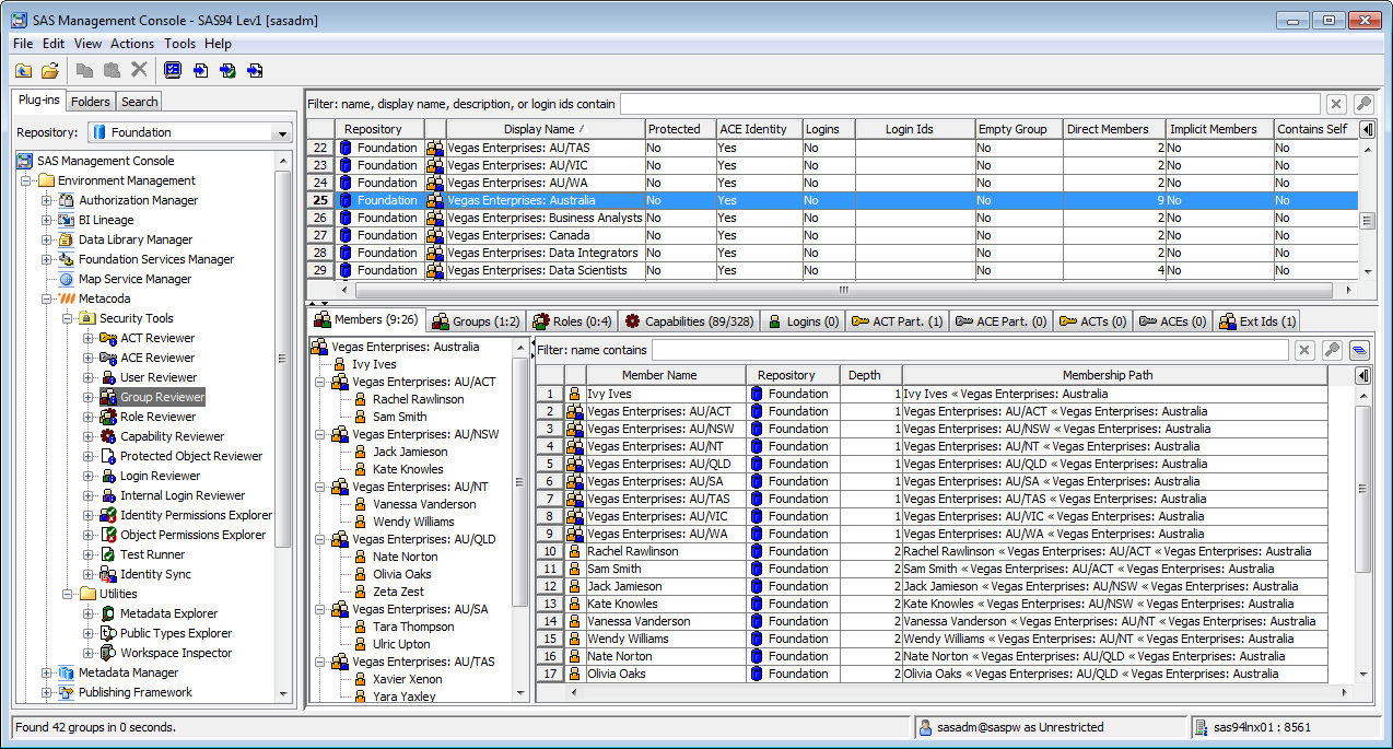 Metacoda Security Plug-ins: Group Reviewer (Members Tab)
