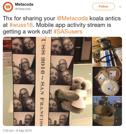 Metacoda Tweet