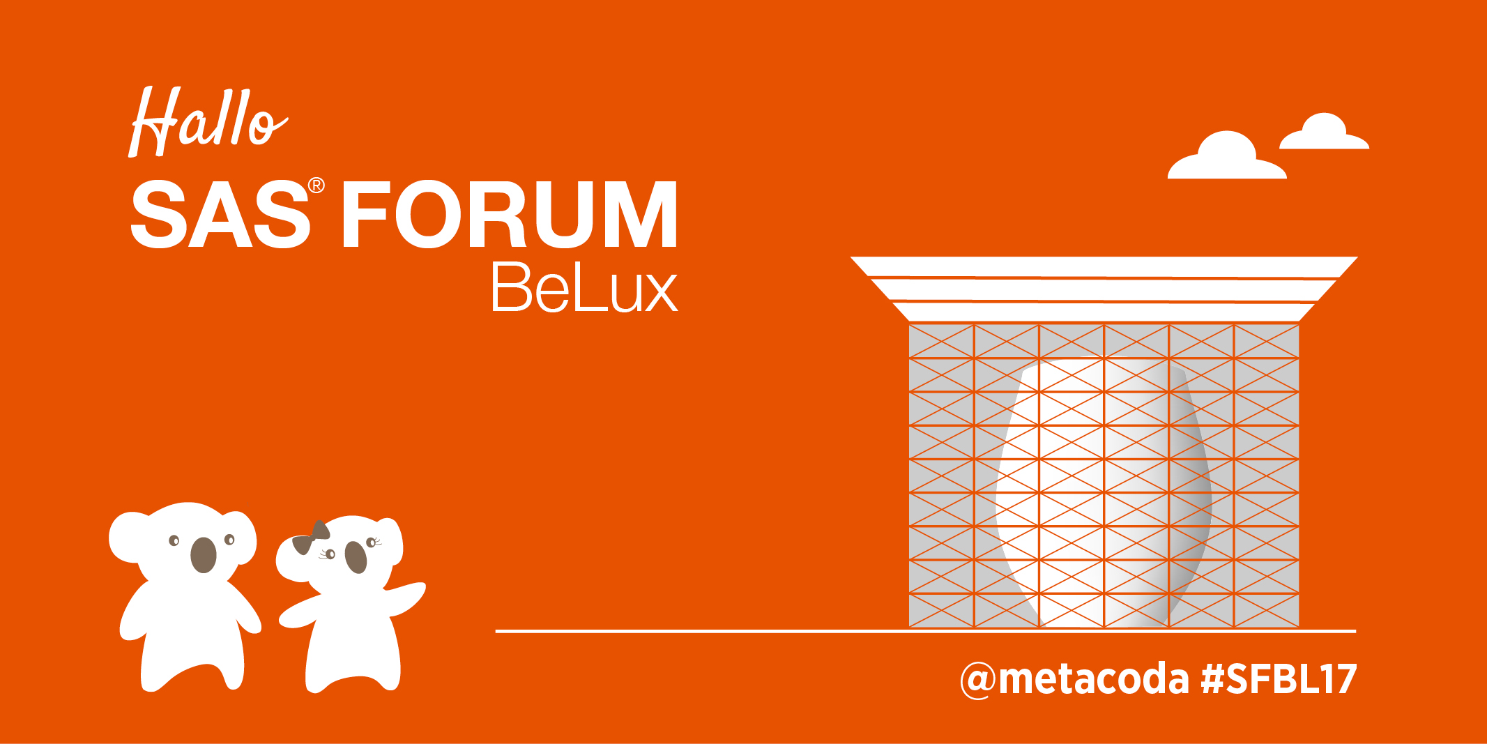 Metacoda SAS Forum BeLux 2017 Social Tile