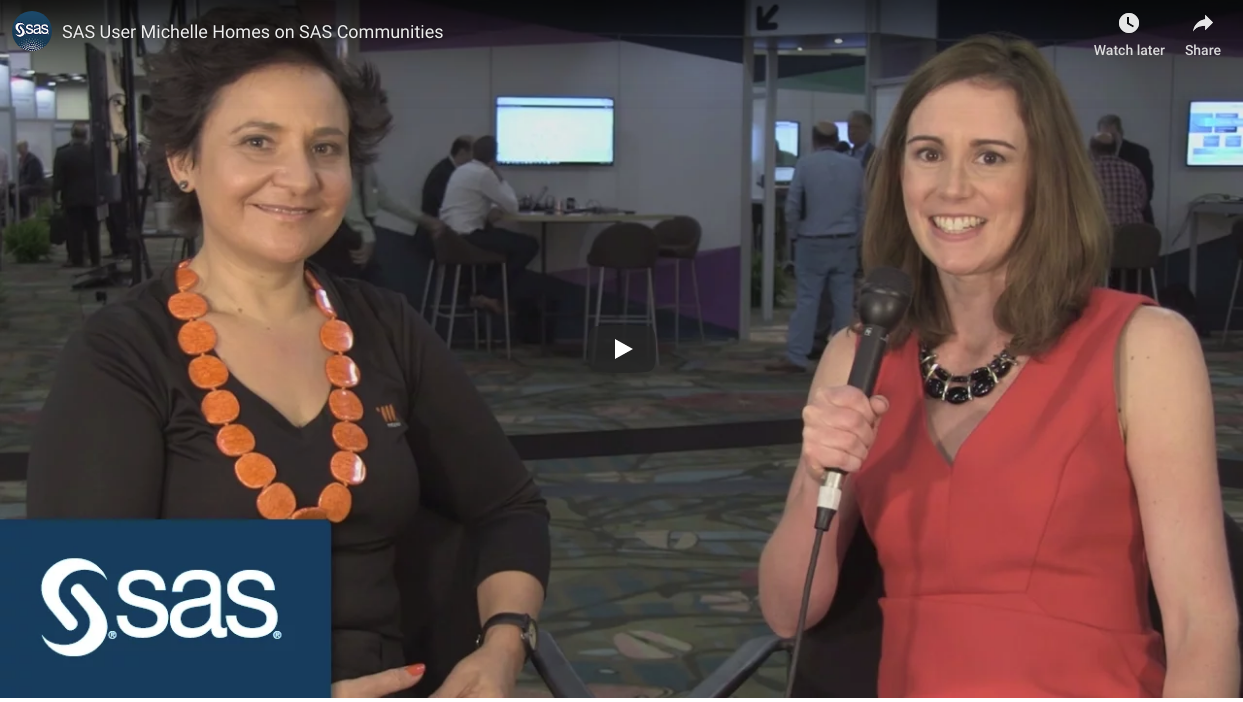 SAS Software YouTube video
