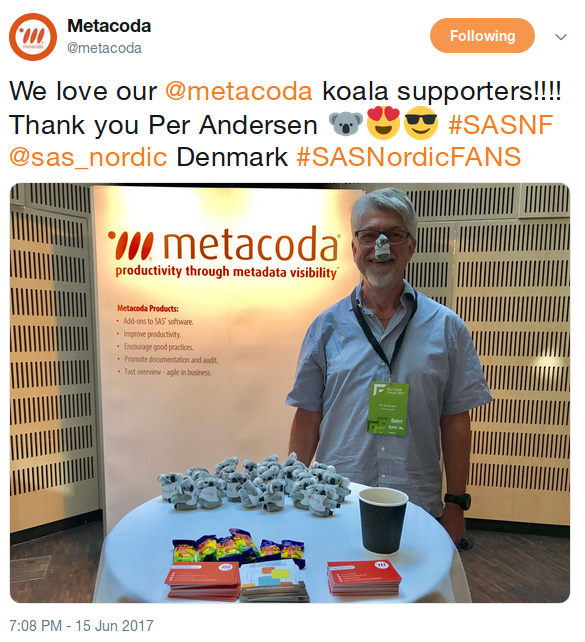 Metacoda Tweet