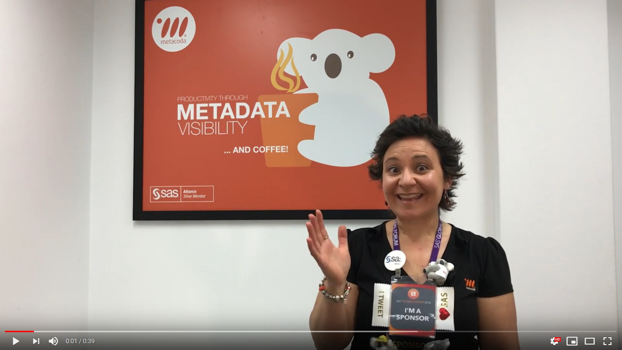 Metacoda SASGF sponsor YouTube video