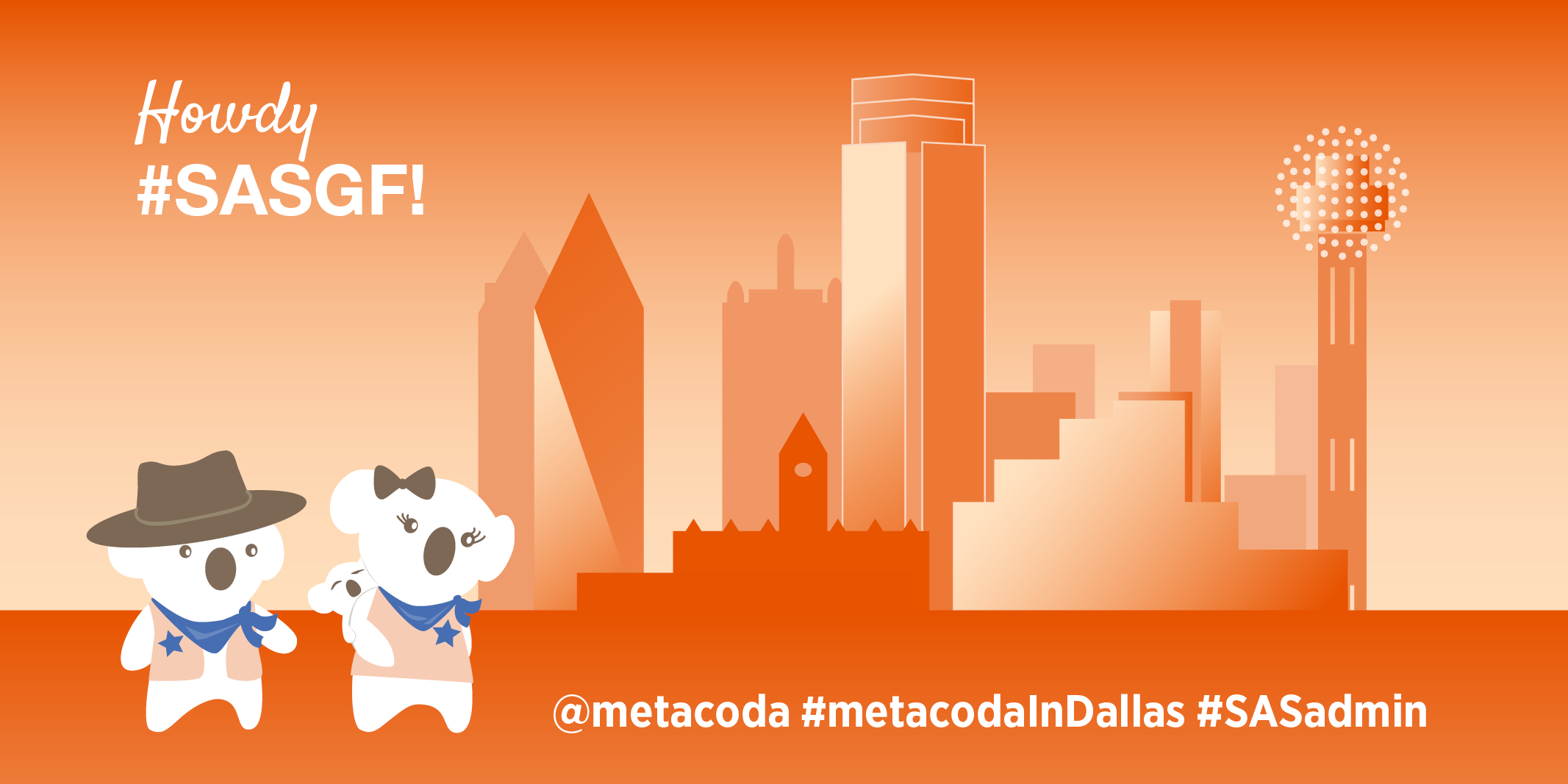 Metacoda SASGF2019 Dallas Social