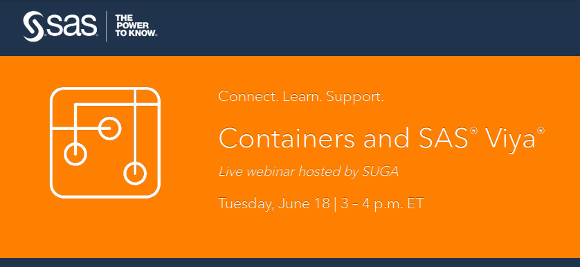 Containers and SAS Viya webinar