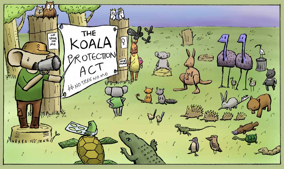 Koala Protection Act #NoTreeNoMe