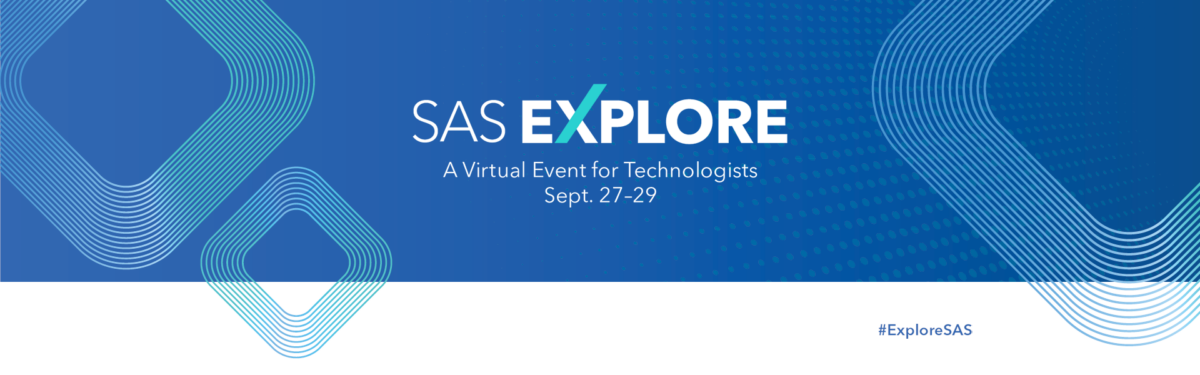 SAS Explore banner