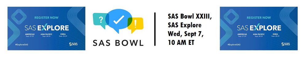 SAS Bowl XXIII Trivia 